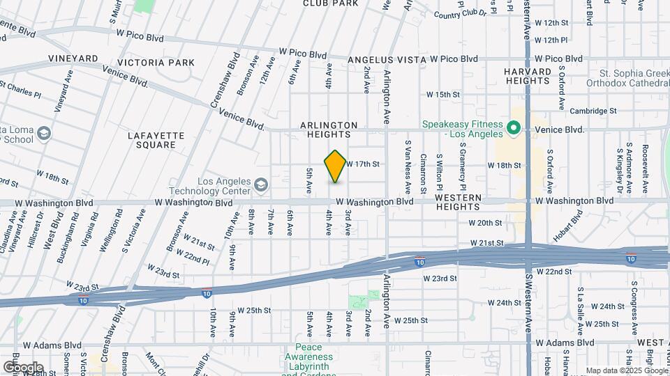 1802 4th Ave Mapa y Detalles de la Ubicación