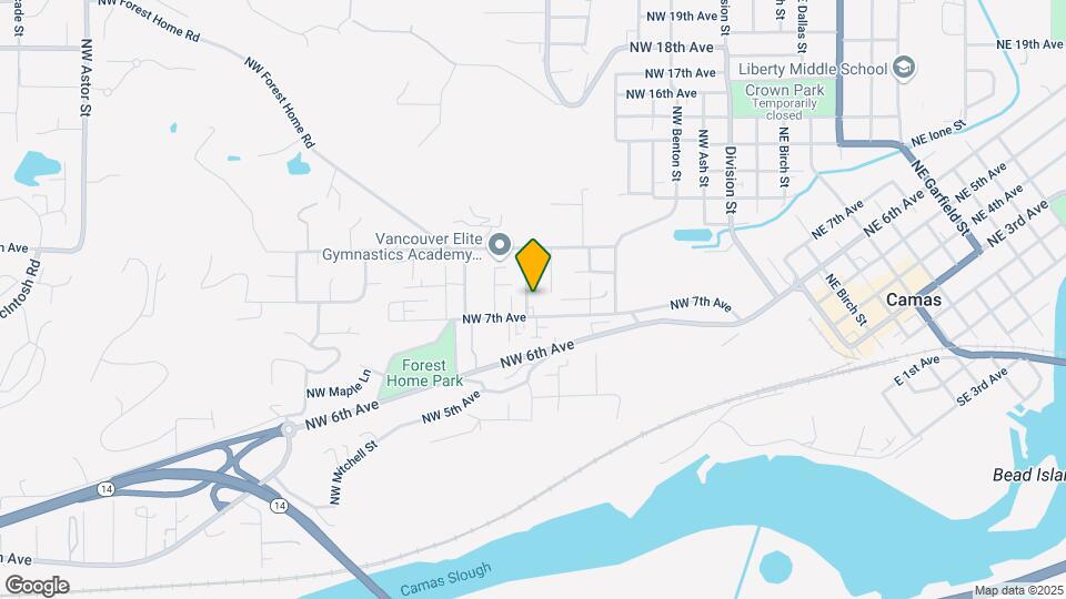 706 NW Greeley St Map and Location Details