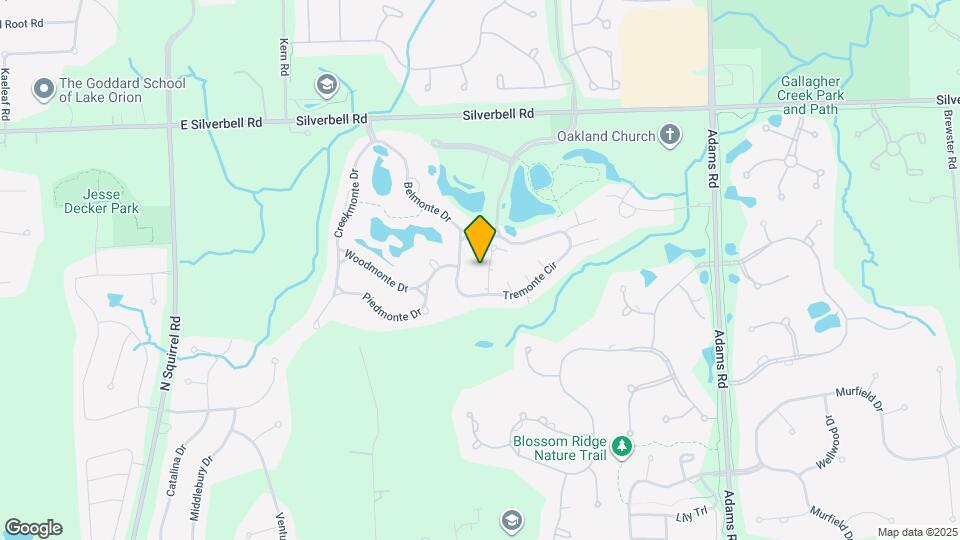 5294 Brookemonte Cir Map and Location Details