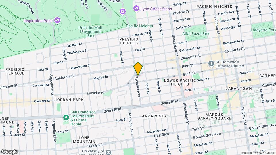 630 Presidio Ave Mapa y Detalles de la Ubicación