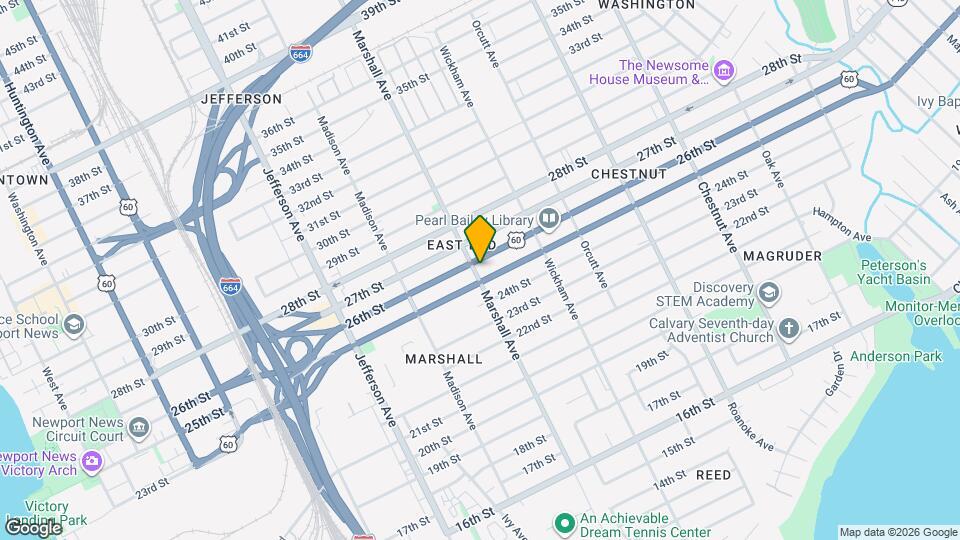 2510 Marshall Ave Map and Location Details