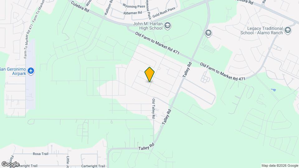 14402 Palm Ridge Map and Location Details