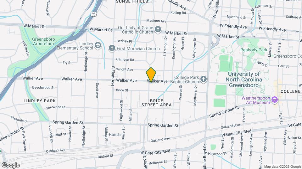 503 S Chapman St Map and Location Details