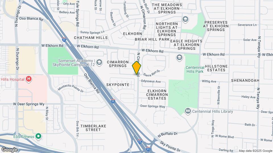 8001 Hesperides Ave Map and Location Details