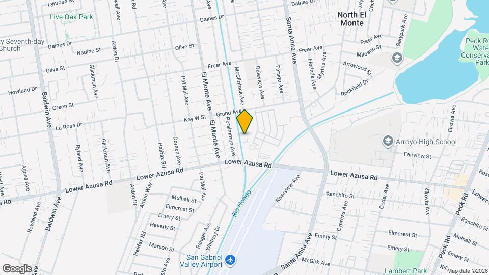 4907 McClintock Ave Map and Location Details