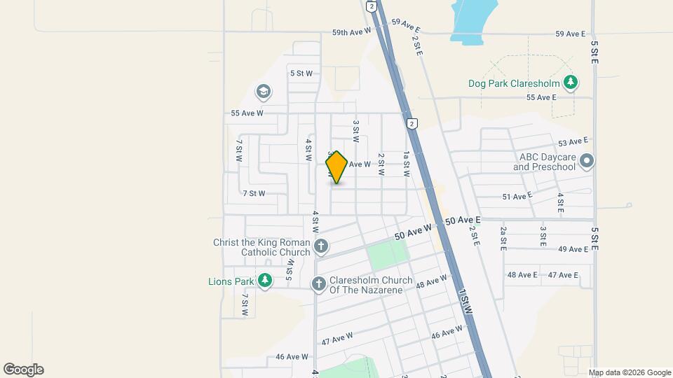 320-320 52 Ave W Map and Location Details