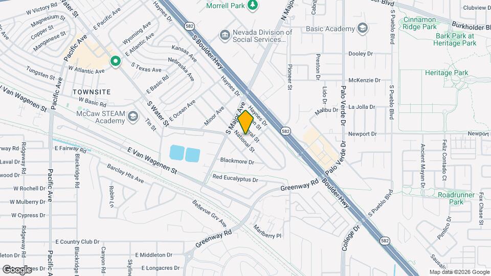 571 National St Map and Location Details