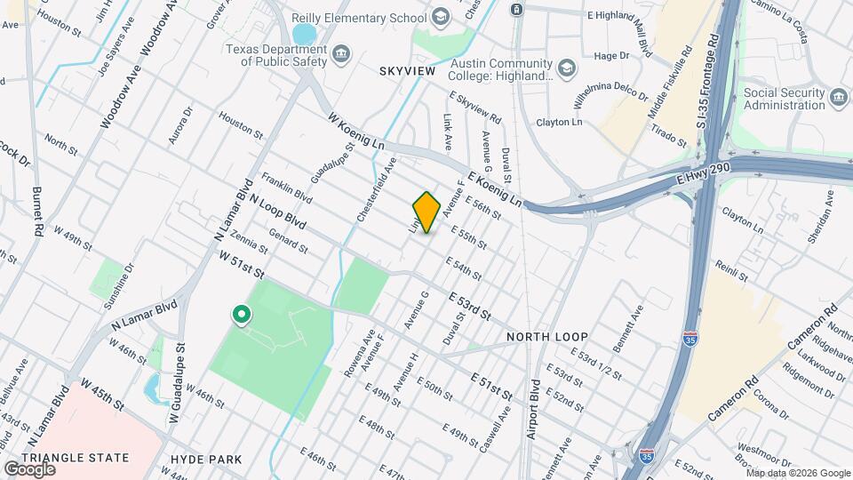 5402 Avenue F Map and Location Details