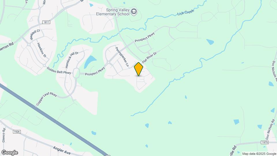 525 Timpson Ave Map and Location Details