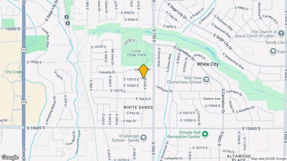 10318 Leilani Dr Mapa y Detalles de la Ubicación