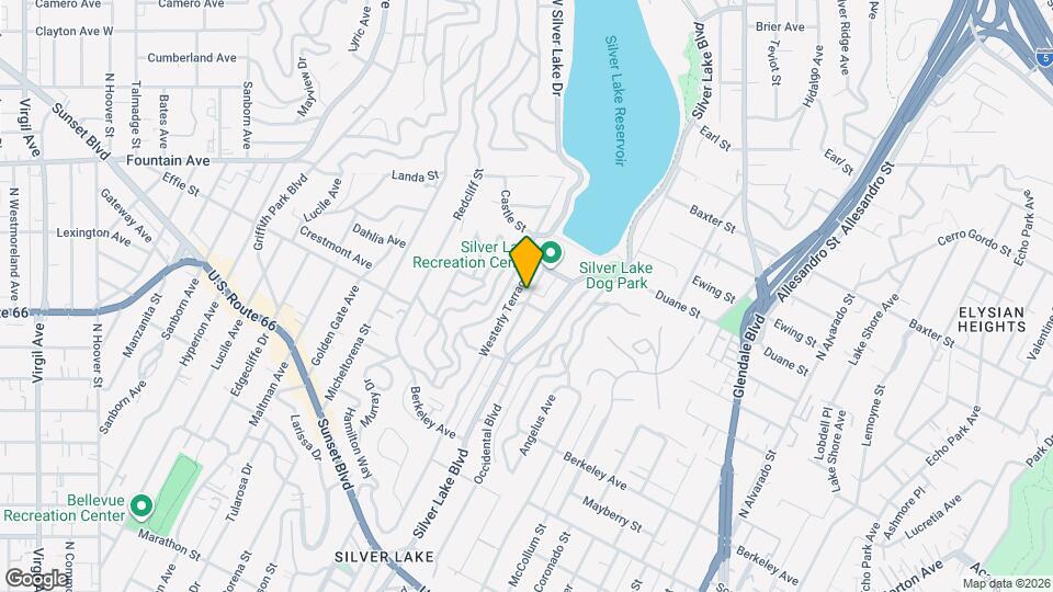 1807 W Silver Lake Dr Map and Location Details