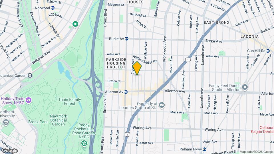 2745 Holland Ave Map and Location Details