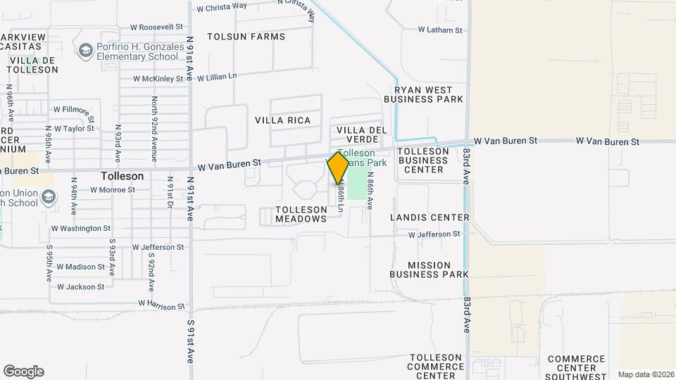 118 N 86th Ln Mapa y Detalles de la Ubicación