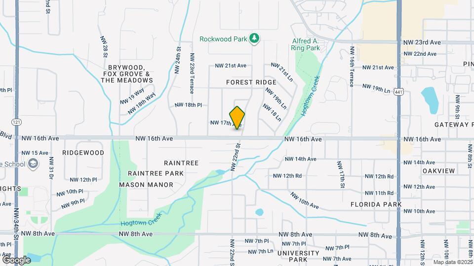 1606 NW 22nd St Map and Location Details