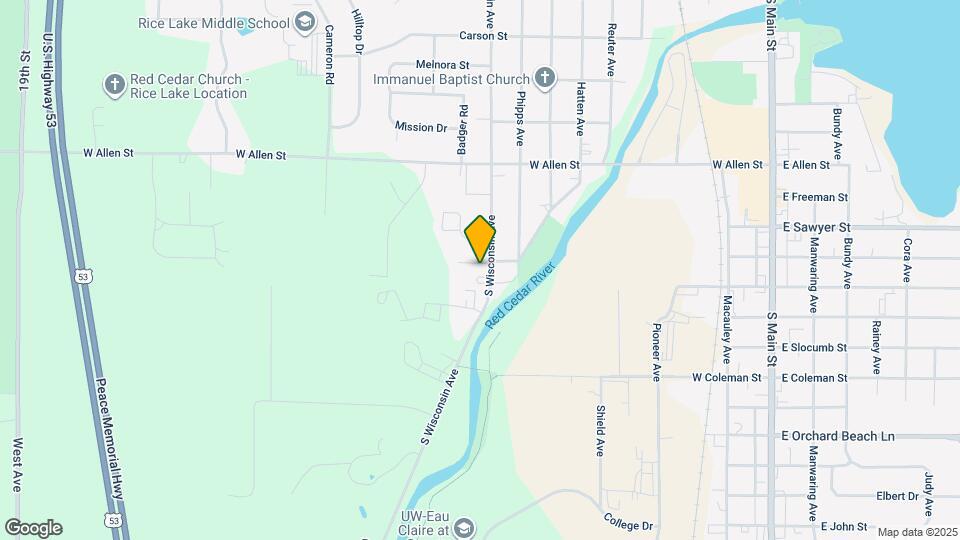 808 S Wisconsin Ave Mapa y Detalles de la Ubicación