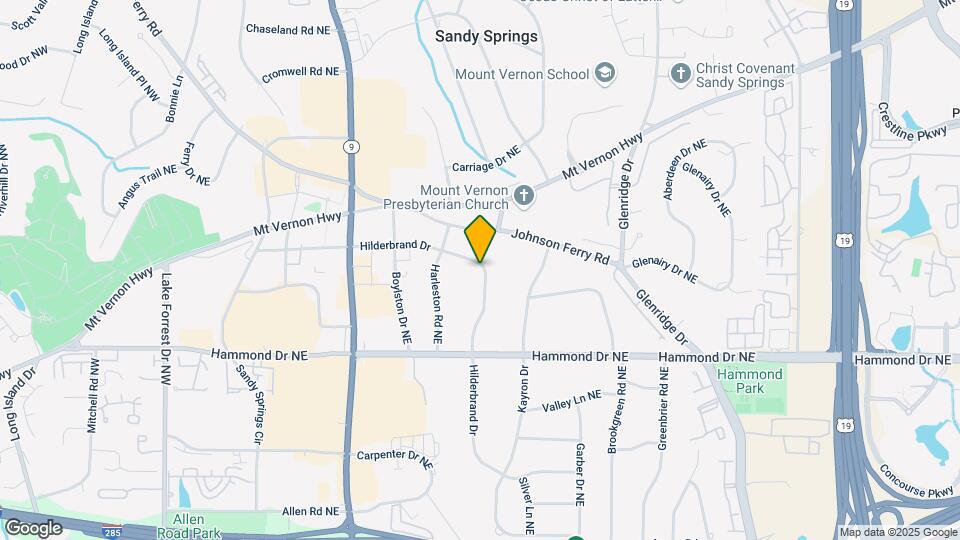 425 Hilderbrand Dr Map and Location Details