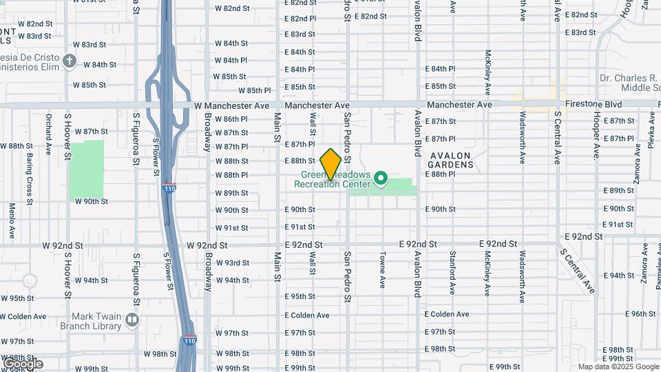 231 1/2 E 89th St Map and Location Details