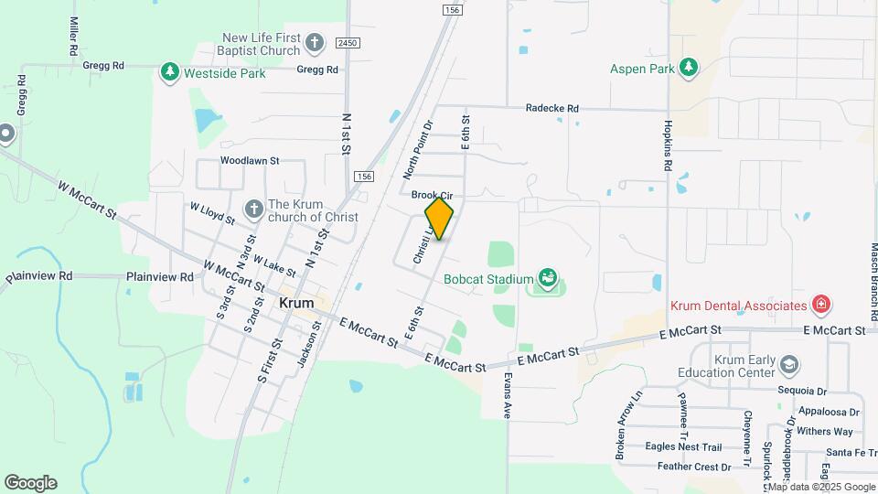 601 E 6th St Map and Location Details