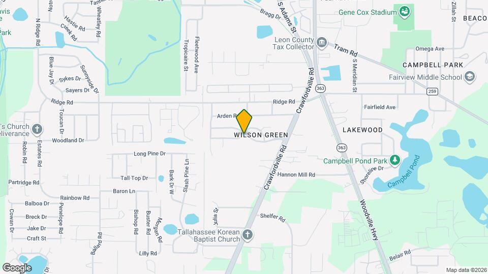 299 Wilson Green Blvd Map and Location Details