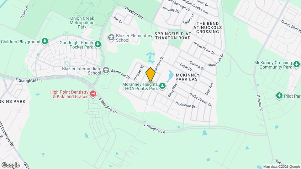 8717 Panadero Dr Map and Location Details