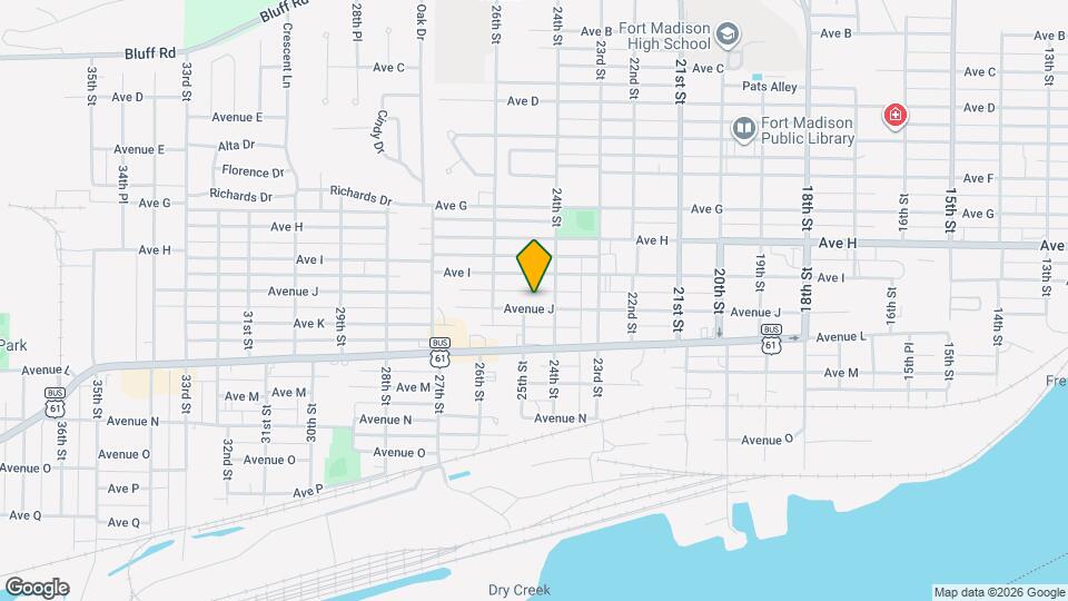2415 Avenue J, Unit #2 Mapa y Detalles de la Ubicación