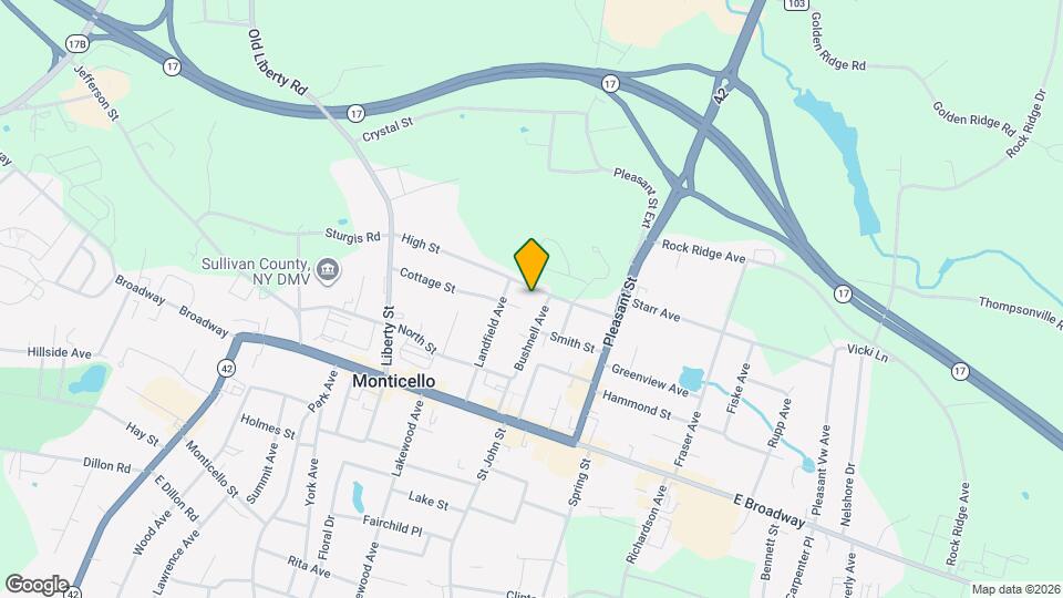 33 Bushnell Ave, Unit 33A Map and Location Details