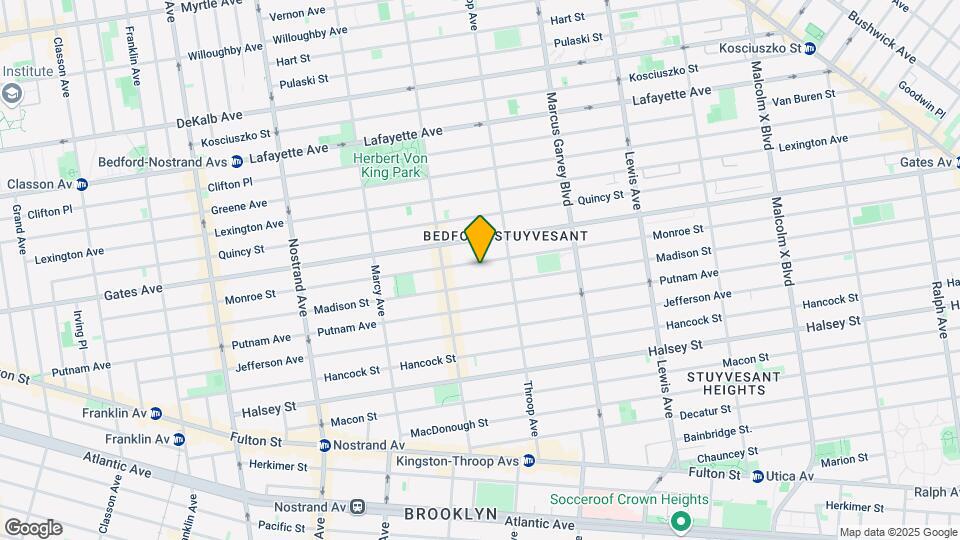 388 Monroe St Map and Location Details
