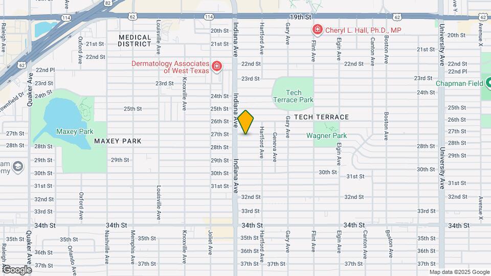 3313 27th St Map and Location Details
