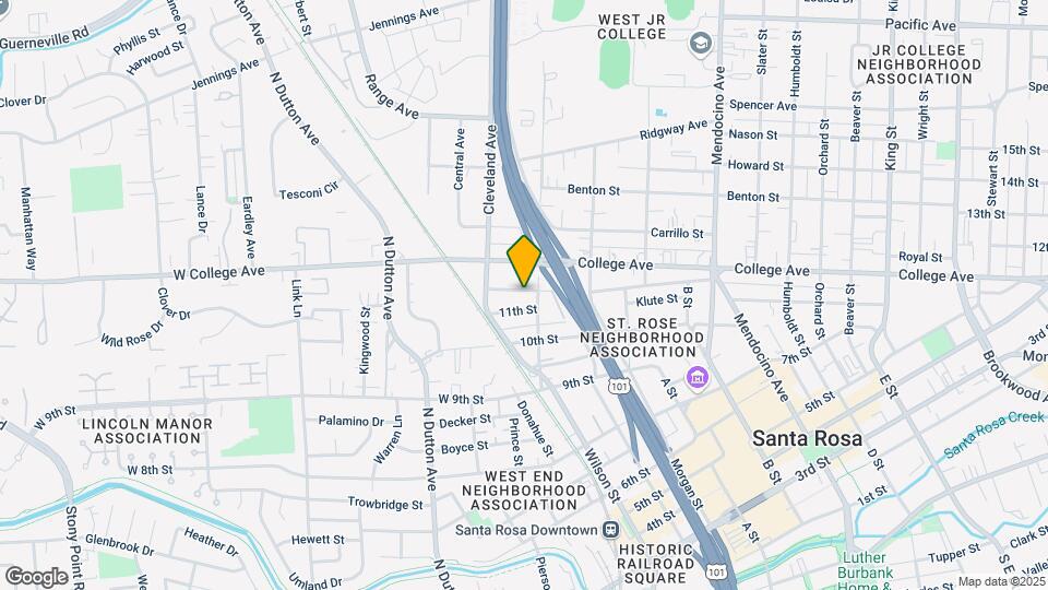 3-Unit Multi-Tenant Investment Property Map and Location Details