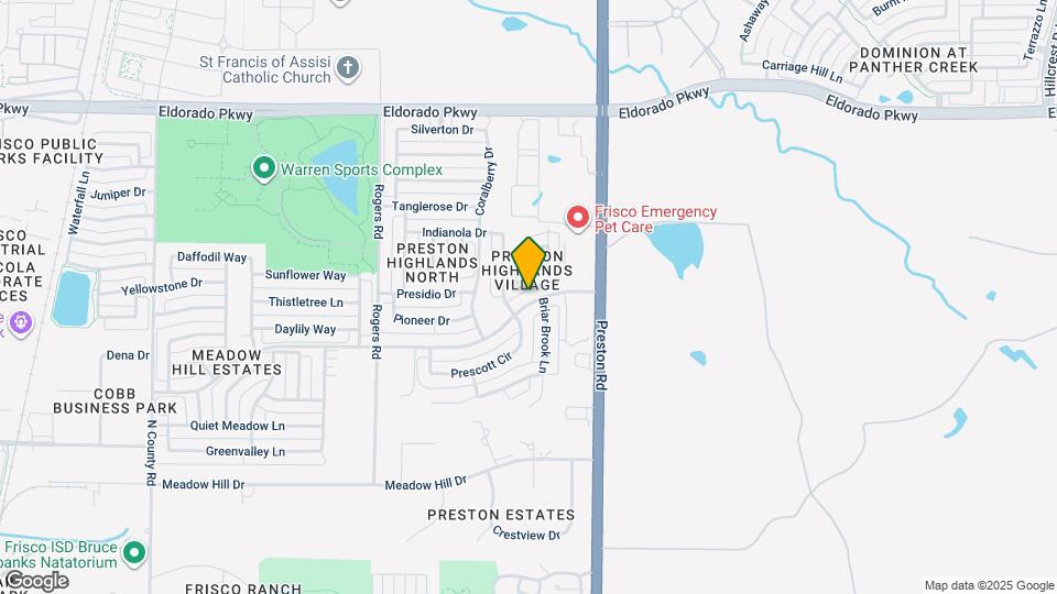 8698 Fisher Dr Map and Location Details