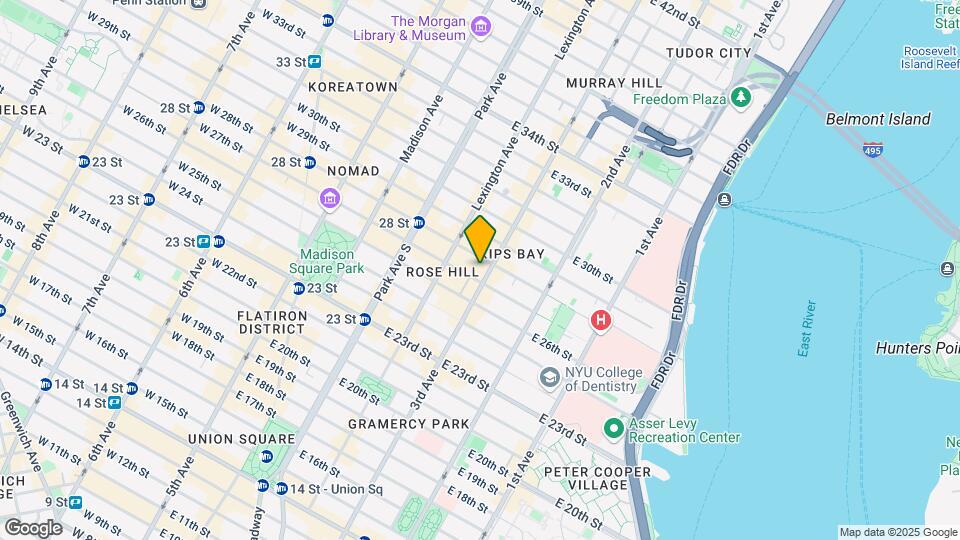 382 Third Avenue Mapa y Detalles de la Ubicación