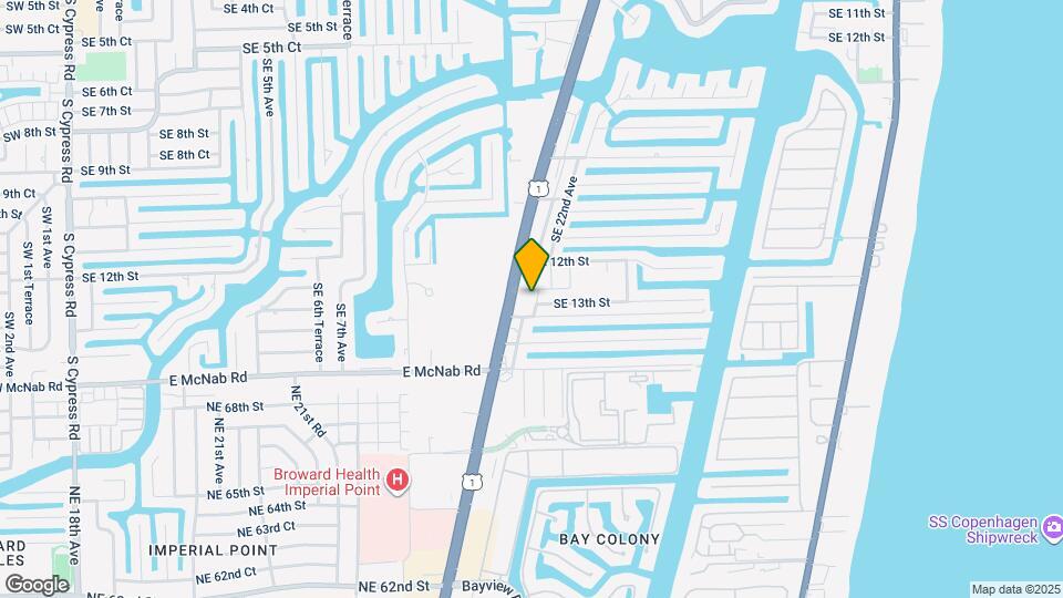 1301 SE 22nd Ave Map and Location Details