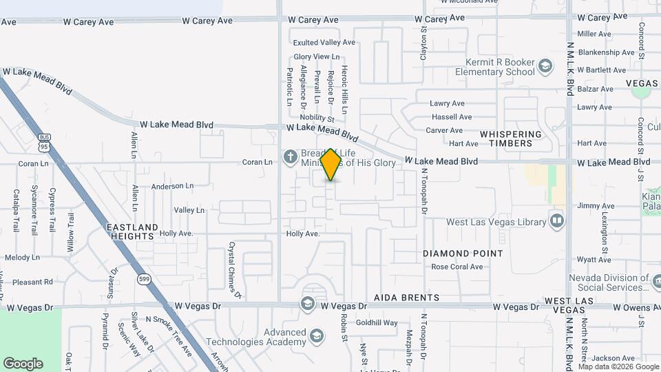 2500 Charleville Ave Map and Location Details