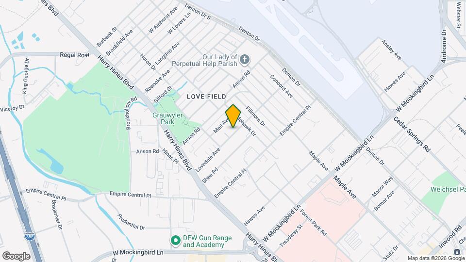 2235 Lovedale Ave Map and Location Details