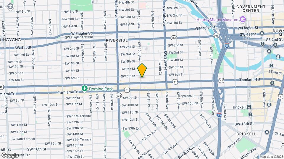 629 SW 10th Ave Map and Location Details