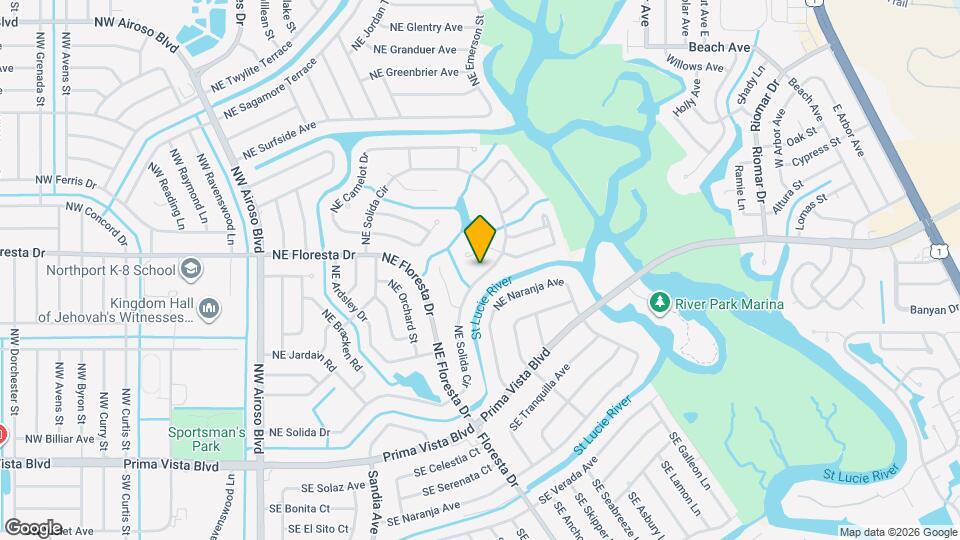 486 NE Solida Cir Map and Location Details