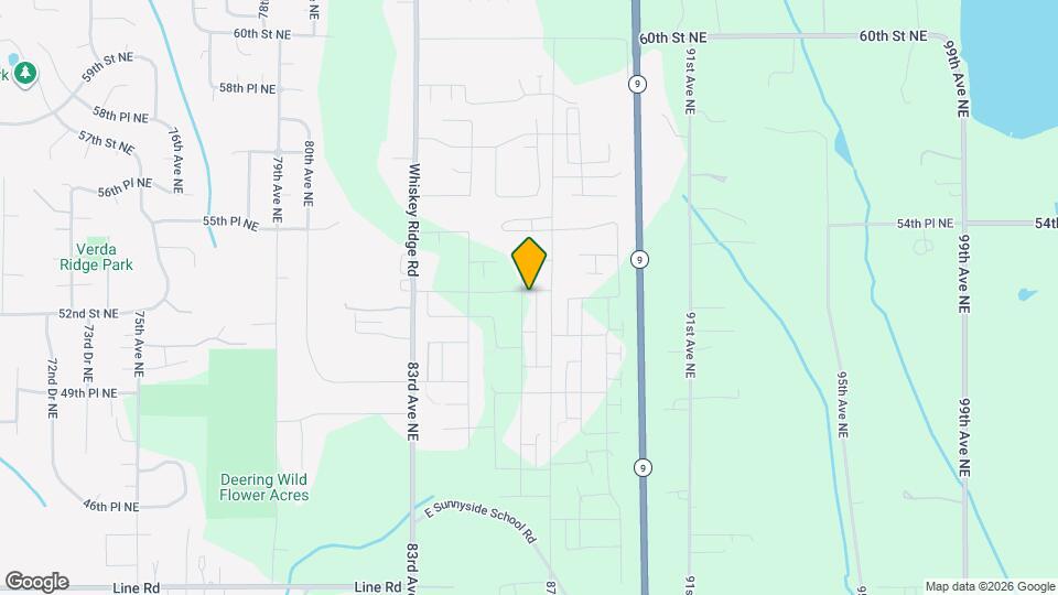 5227 86th Ave NE Map and Location Details