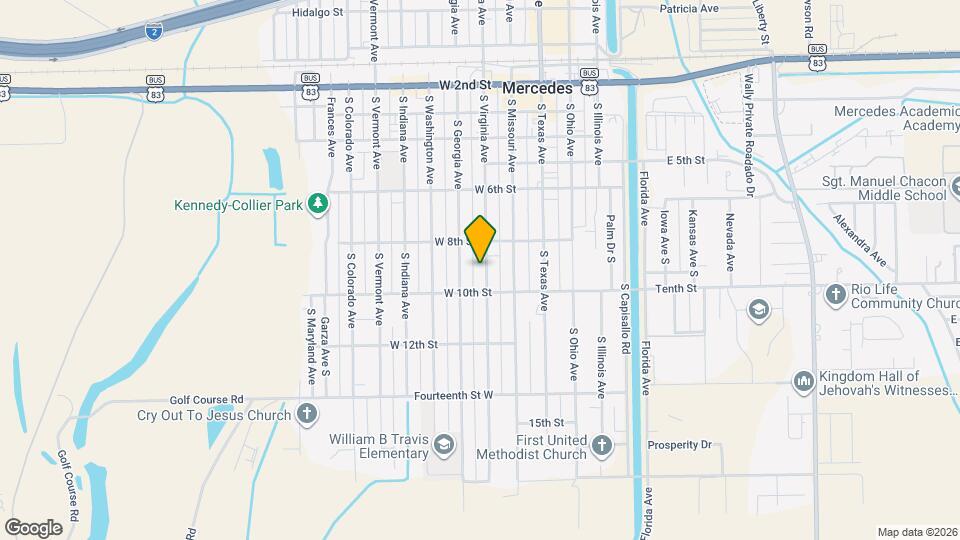 903 S Virginia Ave Mapa y Detalles de la Ubicación