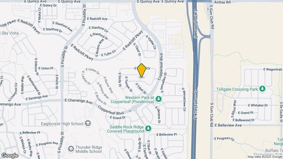 22517 E Layton Cir Map and Location Details