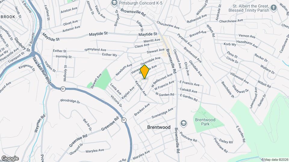 111 Kaplan Ave Map and Location Details