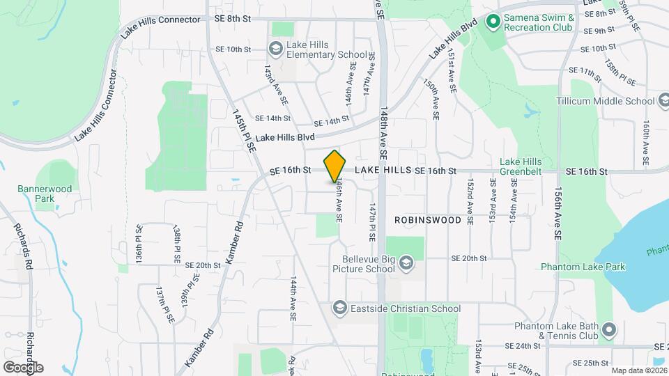 1623 146th Ave SE Map and Location Details