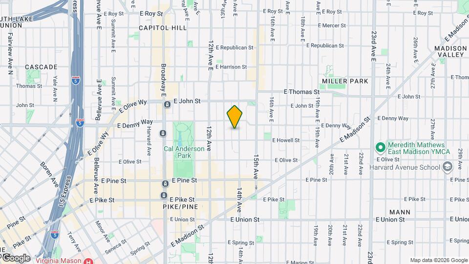 1815 14th Ave, Unit 9 Map and Location Details