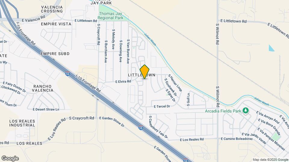 6907 S Camino De La Humanidad Map and Location Details