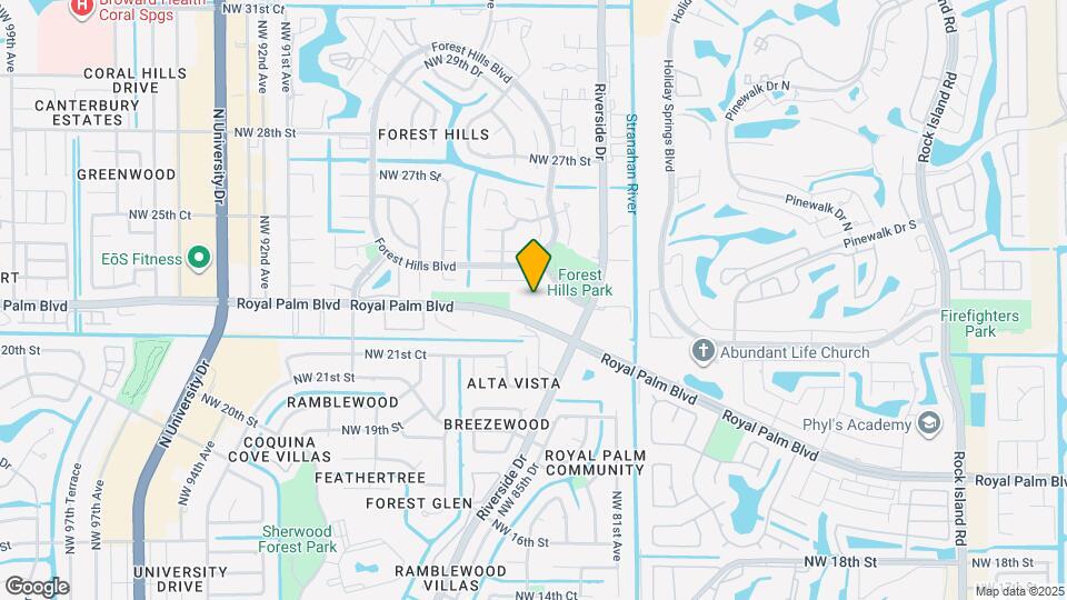 8373 Royal Palm Blvd Map and Location Details