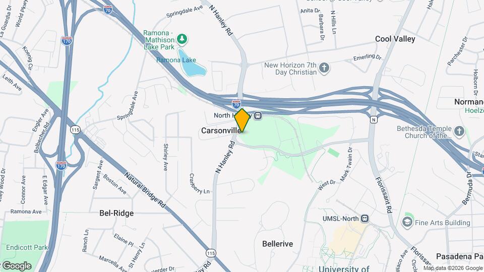 University Crossing Mapa y Detalles de la Ubicación