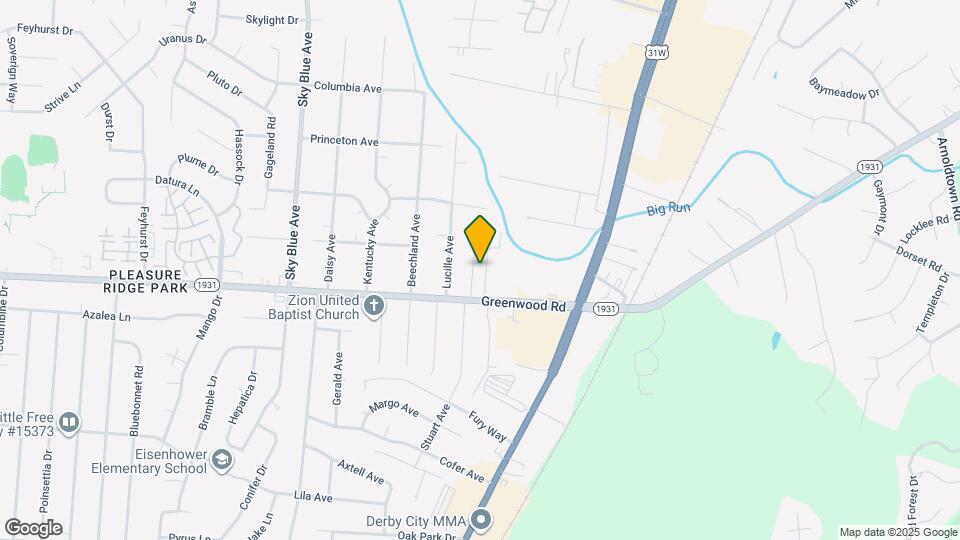 7311 Helen Ave Map and Location Details