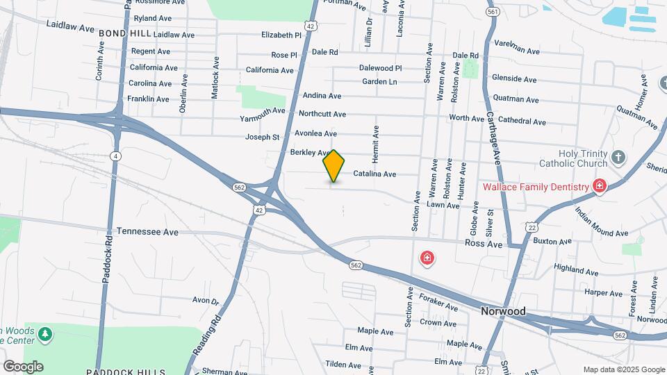 1802 Lawn Ave, Unit 1 Mapa y Detalles de la Ubicación