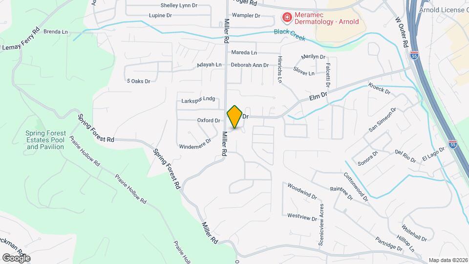 2714 Cherry Brook Dr Map and Location Details