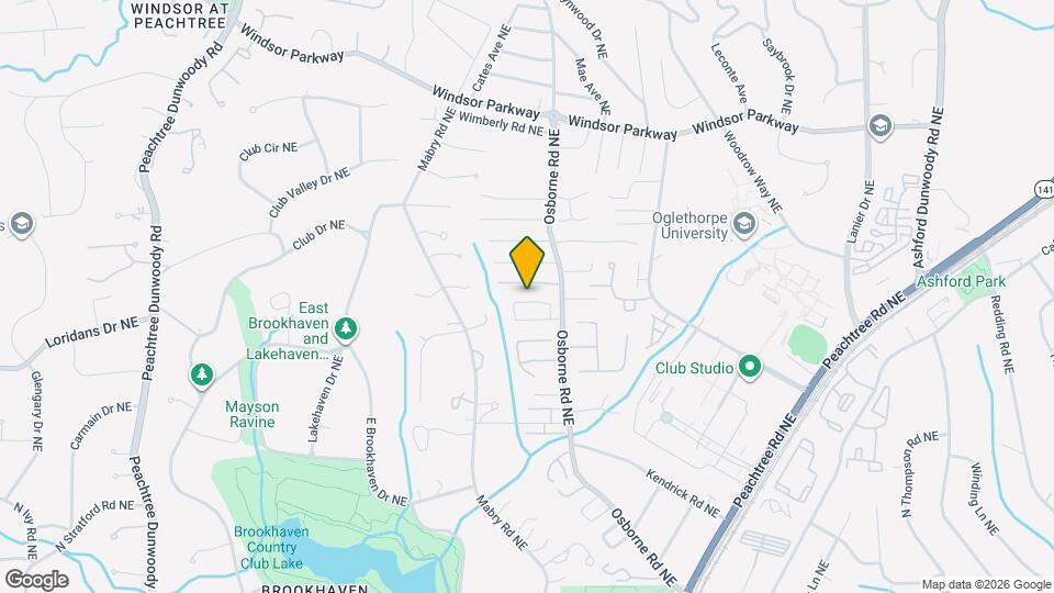 1117 Capital Club Cir NE Map and Location Details