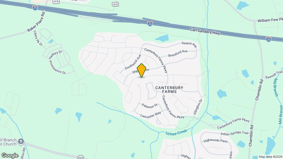 840 Williford Run Dr Map and Location Details